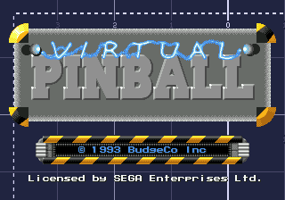 Virtual Pinball screenshot 4 for Sega Mega Drive